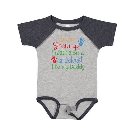 

Inktastic Cardiologist Like Daddy Gift Baby Boy or Baby Girl Bodysuit