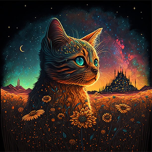 Diamond Painting 5D DIY Full Round Drill Cat Kit Arte Decoración del hogar (ZQ024) FLhrweasw Nuevo
