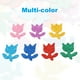 thumbnail image 3 of Uxcell Foam Stickers,2Pack 60Pc Adhesive Glitters Foam Shape Sticker,Rose, 3 of 6