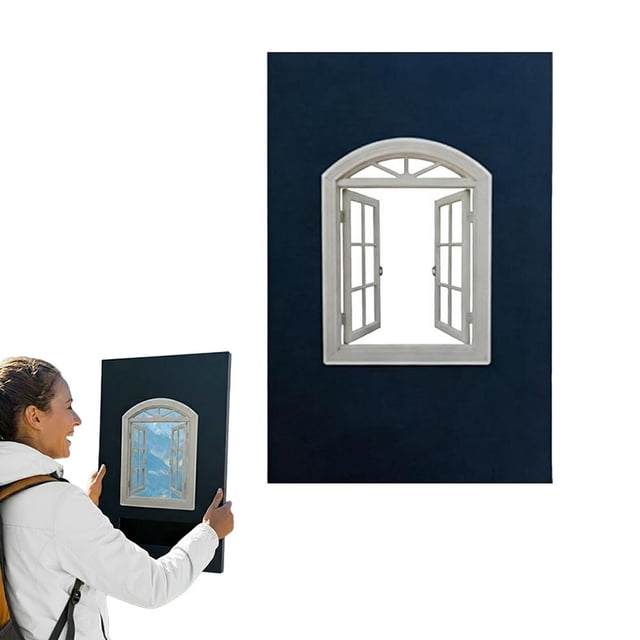 Creative Window Props, Versatile Photography Props, Portable Creative Window Frame Photography Prop, Suitable for Travel and Vacation