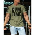 thumbnail image 3 of Gymish Gym Time Motivational Gym Shirt for Men – Workout Lifting T-Shirt, Funny Fitness Tee, Men’s Athletic Gym Apparel, 3 of 5