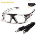 thumbnail image 1 of Gafas de baloncesto para miopía, gafas deportivas para fútbol, gafas anticolisión, gafas de entrenamiento extraíbles, gafas de ciclismo qiuyongming unisex, 1 of 2