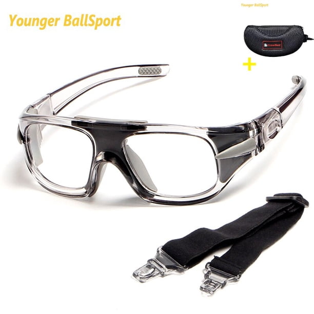 Gafas de baloncesto para miopía, gafas deportivas para fútbol, gafas anticolisión, gafas de entrenamiento extraíbles, gafas de ciclismo qiuyongming unisex