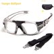 thumbnail image 1 of Gafas de baloncesto para miopía, gafas deportivas para fútbol, gafas anticolisión, gafas de entrenamiento extraíbles, gafas de ciclismo qiuyongming unisex, 1 of 2