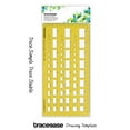thumbnail image 2 of Traceease Geometric Drafting Rectangle Template Drawing Stencil, Designing Template Measuring Ruler, 2 of 6