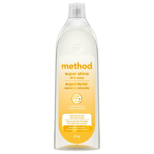 Method Liquide Vaisselle Super Shine Citron Coastal