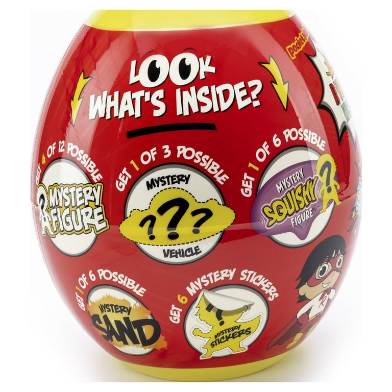 Ryan's world giant gold mystery egg walmart online