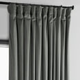 thumbnail image 6 of HPD Half Price Drapes Destiny Grey Heritage Plush Velvet Room Darkening Curtains for Bedroom & Living Room Curtains (1 Panel), Window Curtains 108 inches long, Extra Wide Curtains & Drapes,100W X 108L, 6 of 11