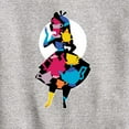 thumbnail image 3 of Alice In Wonderland - Alice Silhouette Teacups - Toddler And Youth Crewneck Fleece Sweatshirt, 3 of 5