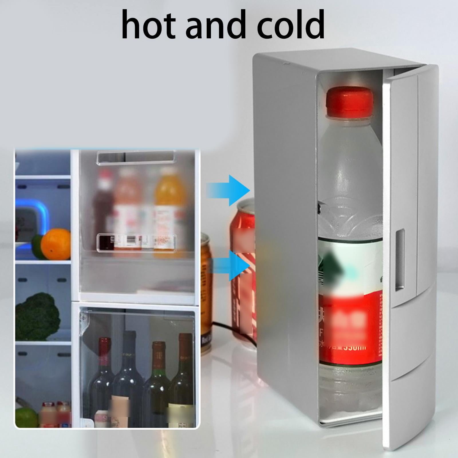 USB Electric Fridge Small Drink Cans / Warmer Freezer Beverage Refrigerator for Computer Laptop