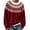 FRed1, variant on Fair Isle Sweater for Women,fall Sweaters,pullover Sweaters, Teacher Outfits Oversized Sweaters, Fashion Clothing Comfy Clothes Cute Fall Sweaters, Crochet Sweaters,