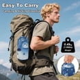 thumbnail image 4 of Hanging Hammock Portable Travel Camping For Outdooor Beach Camping Hiking White Polar Bear, 4 of 8