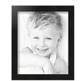thumbnail image 2 of ArtToFrames 8.5x11 inch  Woodgrain Black Shadowbox 1.5 inch Tall Picture Frame,  Black 8" x 11" Wood Poster Frame (WOM-5139), 2 of 5