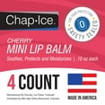 thumbnail image 5 of Lot Of 4 Oralabs Chap Ice Cherry Lip Balm Mini Cute Bonus Pack, 5 of 5