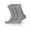 Gray, variant on GoWith Merino Wool Socks For Men | Gray Warm Thick Crew Socks | 3 Pairs | Model: 6001