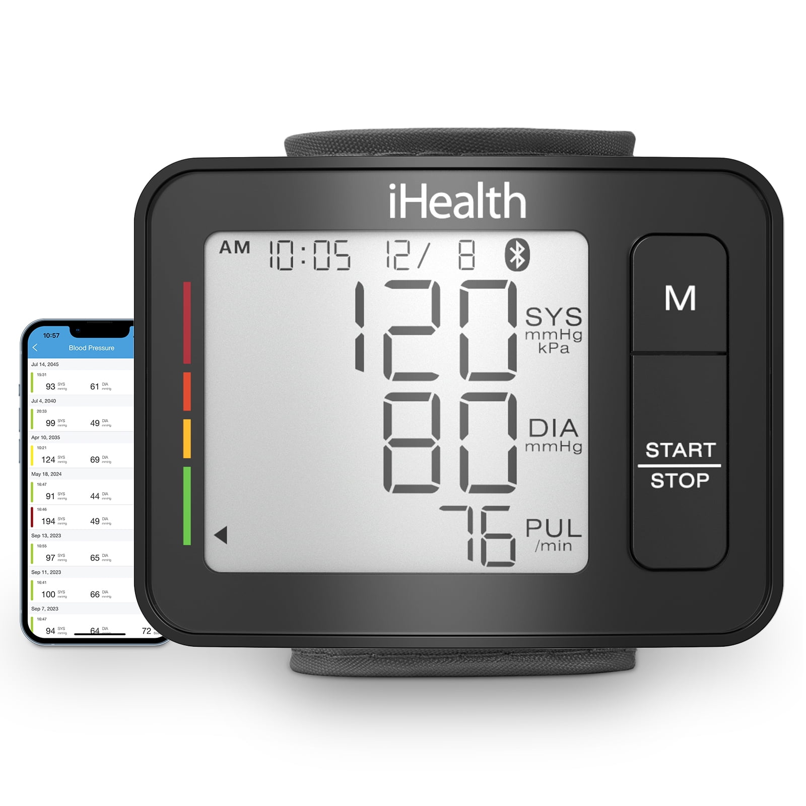 iHealth Push Plus Wireless Wrist Blood Pressure Monitor
