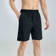 thumbnail image 6 of Big & Tall Men's Athletic Shorts 9" Inseam Quick Dry Performance Short Pants, Summer Above Knee Moisture Wicking Workout Shorts with Side Pockets for Training, 6 of 8