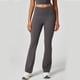 thumbnail image 5 of Pincandy Women's Solid Color High Waist Flared Yoga Pants, Elastic Waist, Stretchy Fabric, Yoga & Daily Fitness, 5 of 5