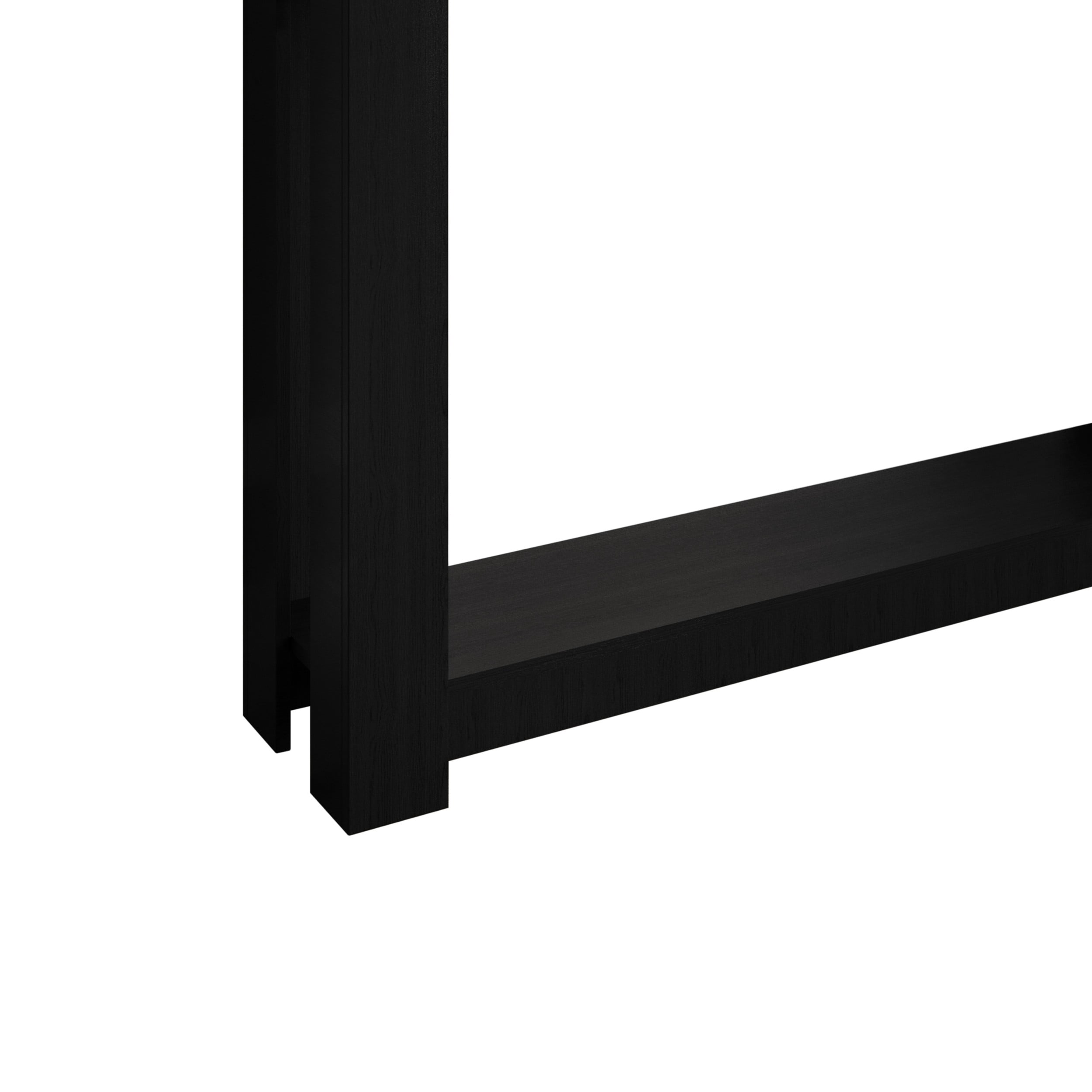 Home Design Dearborn 48" Console Table, Modern Indoor Entryway Sofa Table with Open Shelf for Living Room, Hallway & Foyer