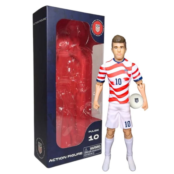 Banbo SOCKERS 2026 USMNT Christian Pulisic Home Jersey 8" Soccer Figure
