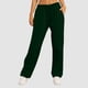 thumbnail image 3 of Pantalones de yoga de cintura alta con forro polar para mujer - Pierna ancha y recta, bolsillos para hacer ejercicio/uso informal (S-XXXL), 3 of 6