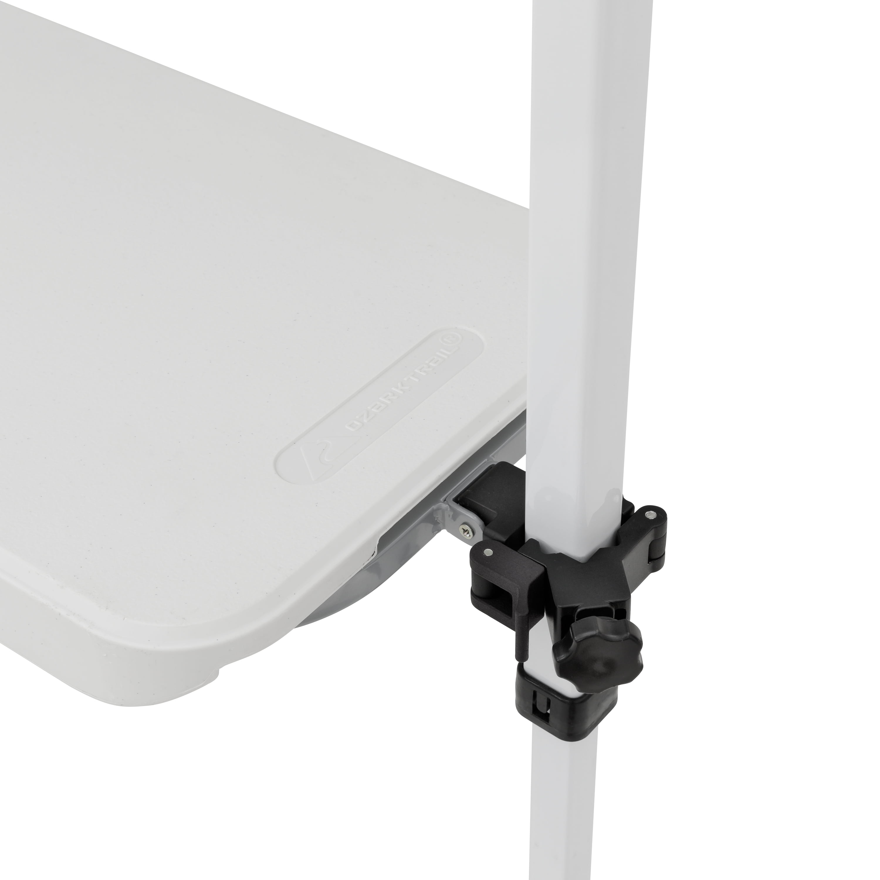 Ozark Trail 8 Foot Extendable Tailgate Table, White, 92.5 in x12 in x 39 in (H) - Canopy Not Included