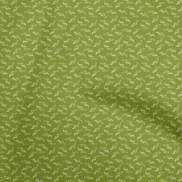 oneOone Rayon Pear Green Fabric Toucan Sewing Craft Projects Fabric Prints By Yard 56 Inch Wide