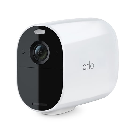Restored Arlo VMC2032-100NAR Essential XL Spotlight Camera - Wireless Security, Color Night Vision, 1 Year Battery Life, Direct to Wi-Fi, Works with Alexa, White (Refurbished)