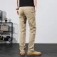 thumbnail image 5 of Pantalones de algodón para hombre, con bolsillos largos, tallas grandes, estilo XXXL, oferta, estilo coreano, tendencia estética, pantalones casuales para hombre, 5 of 5