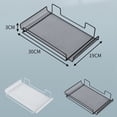 thumbnail image 2 of Router Rack Bracket Wall-Mounted Punch-Free TV Set-Top Box Storage Rack Desktop Japanese Style White,2 * Router rack,White, 2 of 7