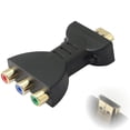 thumbnail image 1 of Adaptador HDMI macho a 3 RCA hembra, vídeo compuesto, audio, componente VA, 1 of 3