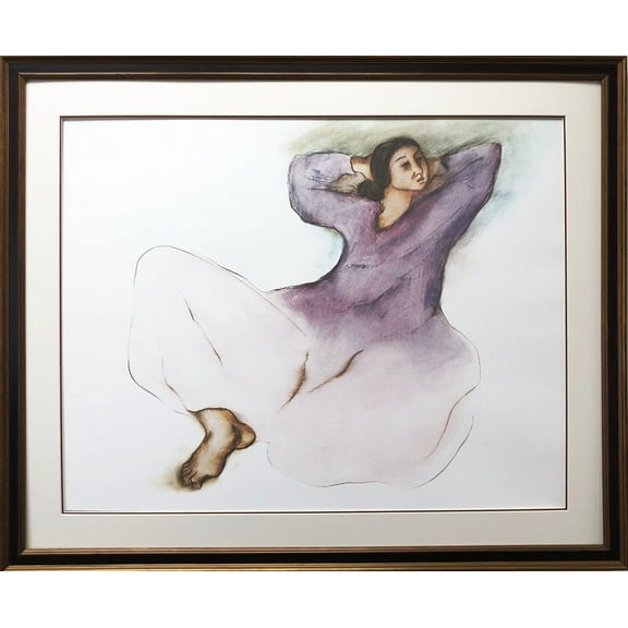 R.C. Gorman "Jeannette" lithograph CUSTOM FRAMED Generic