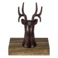 thumbnail image 5 of Northlight 7.5" Brown Marbled Buck Deer Head Christmas Stocking Holder, 5 of 5