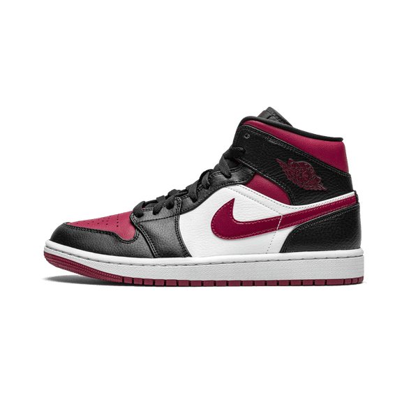 JORDAN MENS Air Jordan 1 Mid "Bred Toe" 554724 066 554724 066 from Stadium Goods