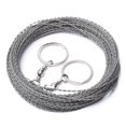 thumbnail image 1 of Outdoor Hand-Drawn Rope Saw 304 Stainless Steel Wire Saw Camping Woodworking Hand Saw Wire, 1 of 7