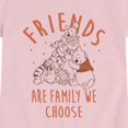 thumbnail image 3 of Winnie the Pooh - Friends Are Family We Choose - Youth Girls Fitted Short Sleeve T-Shirt, 3 of 5