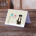 thumbnail image 2 of Christmas Presents between Friends Appenzeller Sennenhund Greeting Cards and Envelopes Pack of 8, 2 of 2