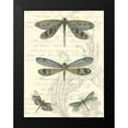thumbnail image 2 of Vision Studio 19x24 Black Modern Framed Museum Art Print Titled - Dragonfly Delight I, 2 of 5
