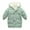Green, variant on TAIAOJING Baby Girls' Hooded Jacket Toddler Kids Winter Thick Warm Parkas Windproof Outwear Windbreaker Coat 2-3 Years