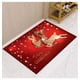 thumbnail image 4 of Alfombra de Papá Noel, alfombra decorativa navideña, alfombra absorbente para baño, alfombra absorbente para puerta de entrada, 4 of 6