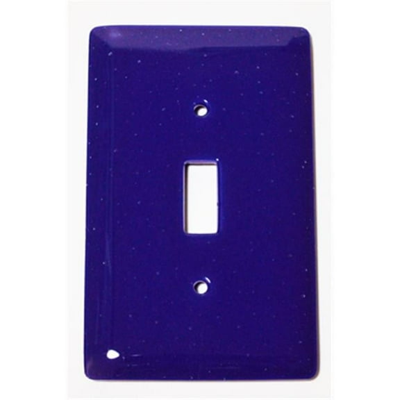 Deep Cobalt Blue 1 Gang Switch