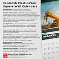 thumbnail image 6 of Heavy Equipment | 2026 12x24" (Hanging) Wall Calendar | Plastic-Free | BrownTrout, 6 of 9