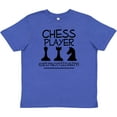 thumbnail image 3 of Inktastic Chess Player Game Youth T-Shirt, 3 of 5