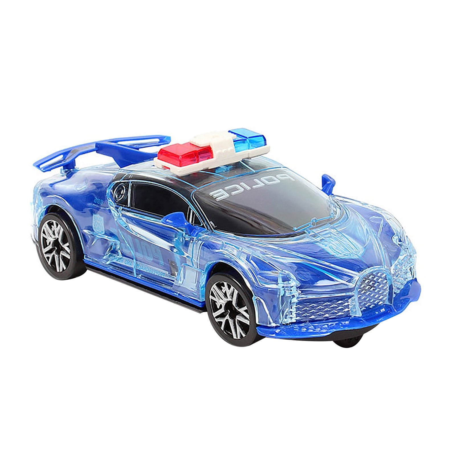 ELFINDEA Spin Driving Children's Light-Up Electric Toy Car
