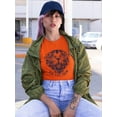 thumbnail image 2 of Roaring Lion Big Cat Team Shaped T-Shirt Women -Image by Shutterstock, Female Medium, 2 of 4
