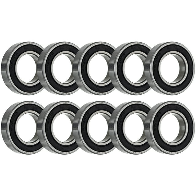 Niche Roulement de Roue 6904-2RS 20x37x9 mm Rangée Simple Gorge Profonde Lot de 10 519-CBB2258R
