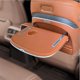 thumbnail image 1 of Mesa plegable para asiento trasero de coche, organizador de carga inalámbrica, bandeja para asiento trasero de coche Naranja, 1 of 8