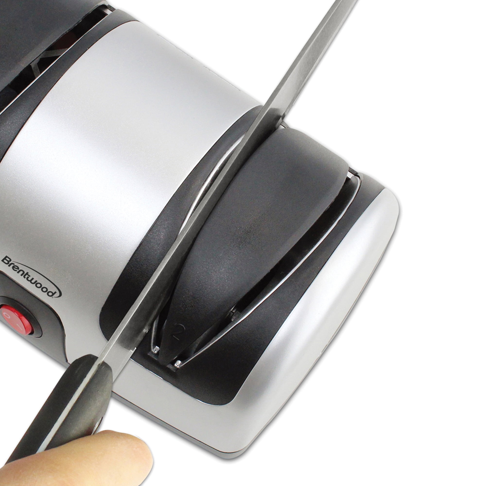 Brentwood 45-Watt 2-Stage Electric Knife Sharpener, TS-1001PT