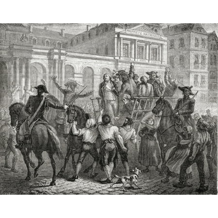 The Duke Of Orleans On The Way To Execution6 November 1793 Louis Philipe Ii Duke Of Orlansaka Philipe Galit1747 1793 Engraved By Blanpain After Renaud - 