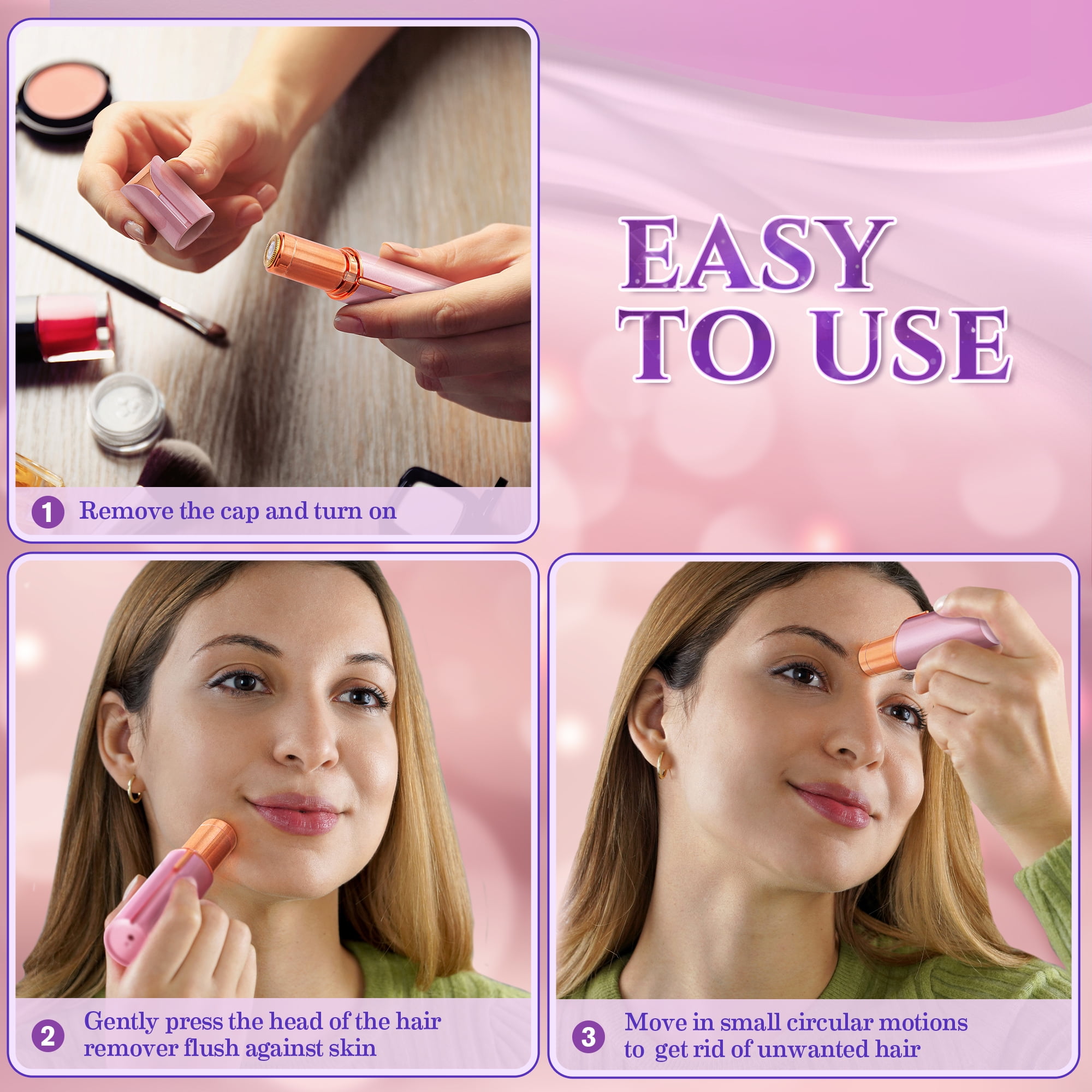 Nysa-9 Electric Painless Hair Removal Device for Women